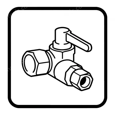 Pneumatic valve quick coupling