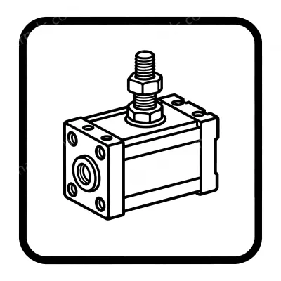 Freely installable cylinder