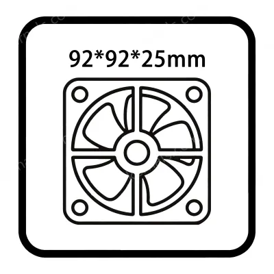 92*92*25mm