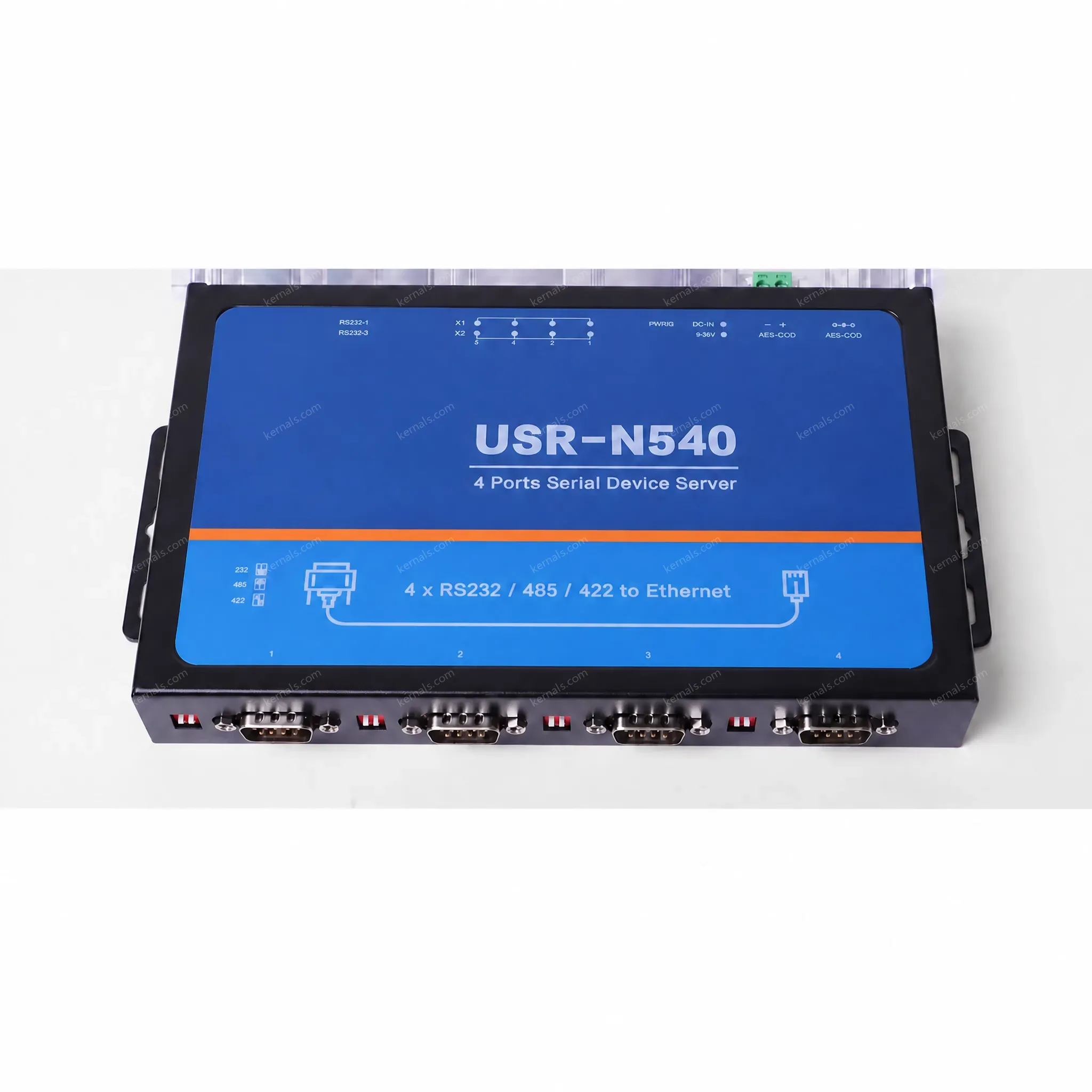 N540 RJ45 to Serial Port RS232 RS485 RS422 to Ethernet Converter Built-in Webpage Supported