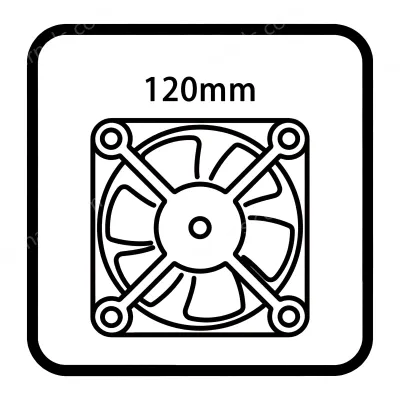 120mm dc fan