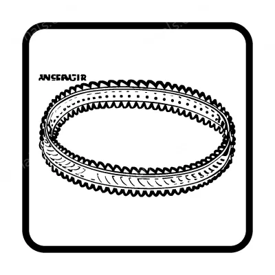 Toothed belt for belt drive RT
