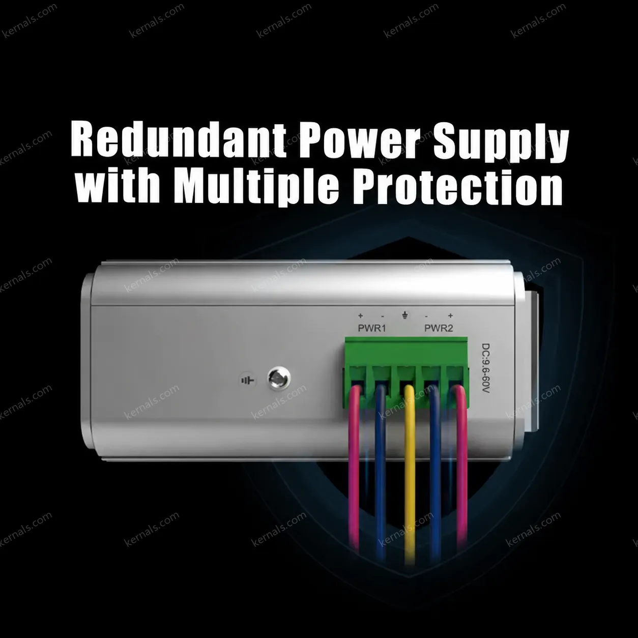 PUSR 5/8 Ports 100/1000M Unmanaged Industrial Ethernet Switches Plug & Play IP40 Protection Compact Size USR-ISG/ISF