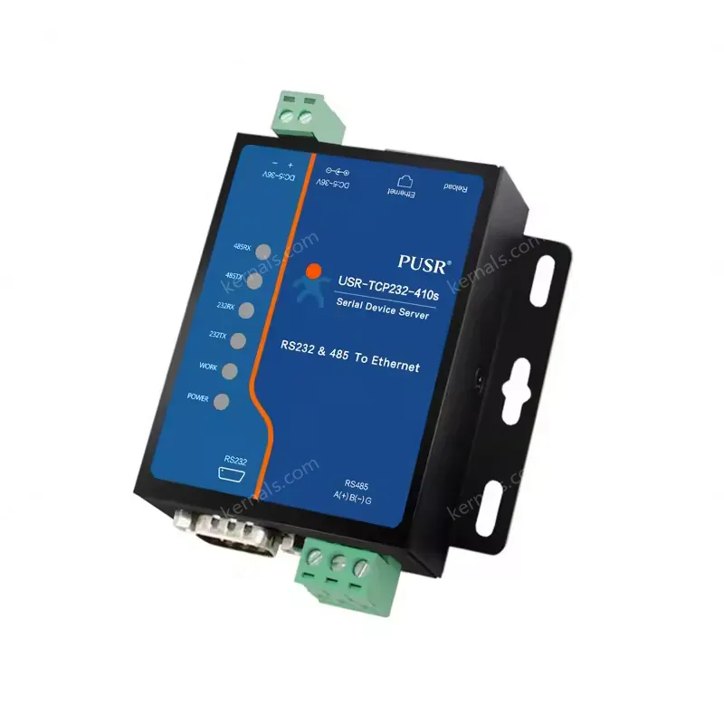 PUSR RS232 RS485 to Ethernet Modbus Gateway MQTT Gateway Edge Computing Modbus RTU USR-TCP232-410S-H7